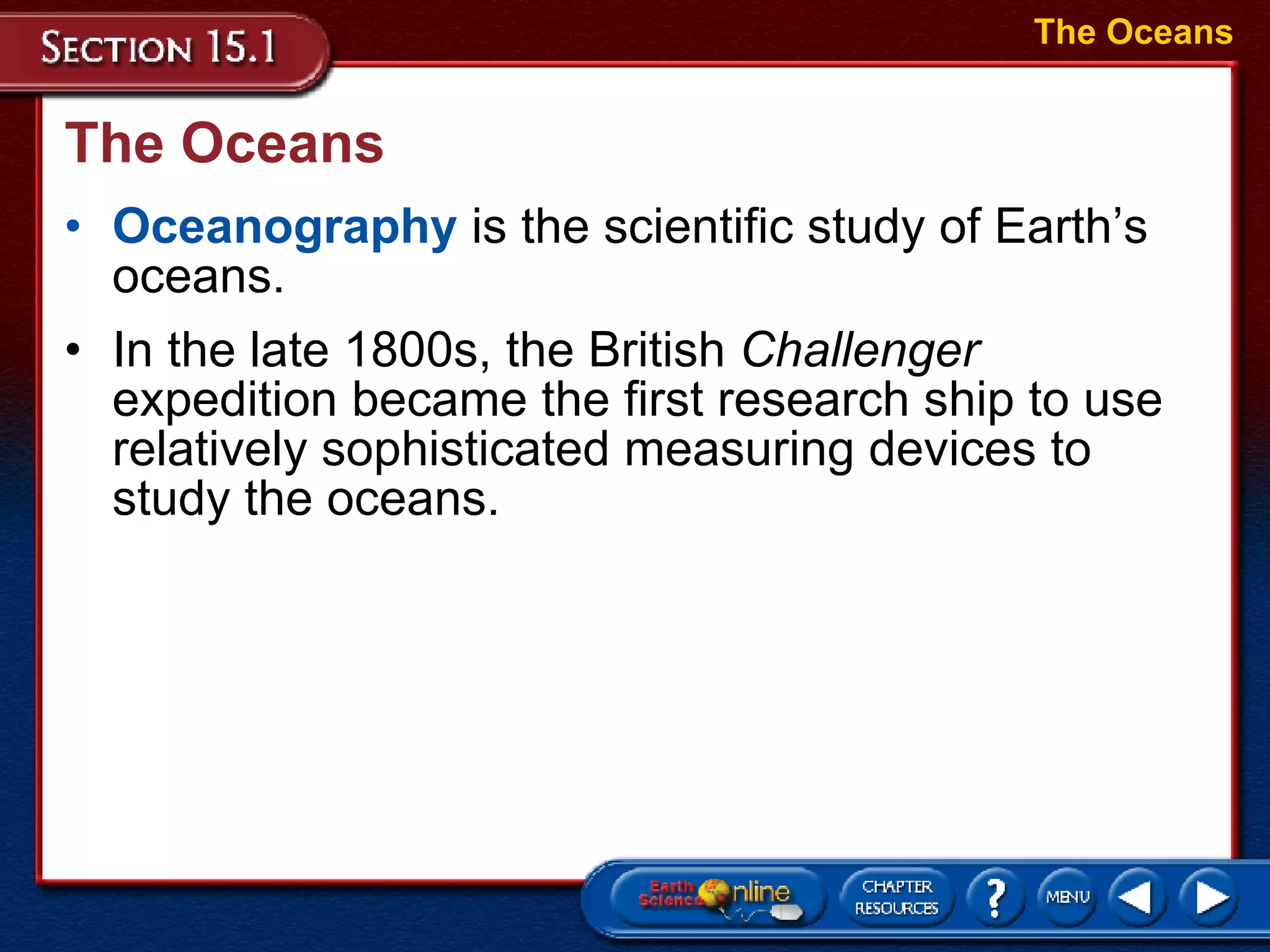 Oceanography | PPT