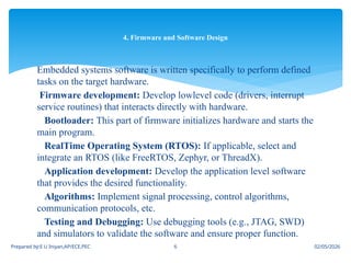 ES-COMPLETE DESIGN.pptx Embedded system and IOT | PPTX