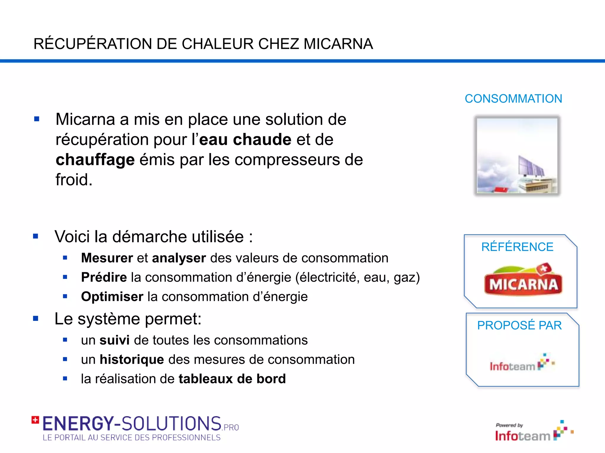 PLUS D’INFORMATIONS
Laurent Castella
Responsable du département Automation
laurent.castella@infoteam.ch
www.infoteam.ch
+41 58 411 50 24
POUR EN
SAVOIR PLUS
WWW.INFOTEAM.CH
 