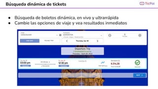 ES - Punto de Venta de Billetes de Autobús - TICPOI - PROCESO DE COMPRA DE BOLETOS