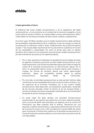 Programa electoral de Bildu en Álava 2023