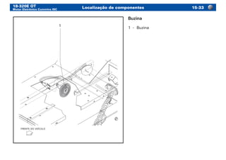 18-320E OT
Motor Eletrônico Cummins ISC
Localização de componentes 15-33
1
FRENTE DO VEÍCULO
Buzina
1	 -	 Buzina
 