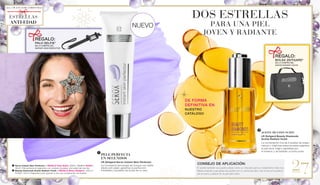 27
REGALO:
BOLSA ZEITGARD*
EN LA COMPRA DEL
ACEITE RADIANT YOUTH
REGALO:
PALO SELFIE*
EN LA COMPRA DEL
INSTANT SKIN PERFECTOR
	Serox Instant Skin Perfector + REGALO Palo Selfie: 28250 | 56,90 € 49,90 € | 	
	 30 ml | 	Piel perfecta en segundos con cuidado duradero anti-edad día tras día.
	Beauty Diamonds Aceite Radiant Youth + REGALO Bolsa Zeitgard : 28314 | 	
44,90€ | 30 ml | Esplendor joven gracias a una rica combinación de aceites.
	PELE PERFECTA
	 EN SEGUNDOS
	 LR Zeitgard Serox Instant Skin Perfector
	 La innovadora tecnología de choque con doble
	 efecto anti-edad, garantiza la perfección
	 inmediata y duradera de la piel de tu cara.
	ACEITE MULTIFUNCIÓN
	 LR Zeitgard Beauty Diamonds
	 Aceite Radiant Youth
	 La combinación rica de 6 aceites de origen 	
	 natural y vitaminas seleccionadas regenera 	
	 la piel seca, frágil y agrietada por
	 el invierno 	y da también un brillo jovial.
CONSEJO DE APLICACIÓN:
El aceite también se puede utilizar como un impulso para un tratamiento más rico.
Basta mezclar unas gotas de aceite con tu crema de día o de noche en la palma
de la mano y aplicar en la piel del rostro.
DE FORMA
DEFINITIVA EN
NUESTRO
CATÁLOGO
DOS ESTRELLAS
PARA UNA PIEL
JOVEN Y RADIANTE
ESTRELLAS
ANTI-EDAD
ALL I WANT FOR CHRISTMAS
NUEVO
 