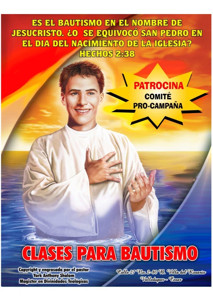 EL BAUTISMO EN EL NOMBRE DE JESUS - PDF