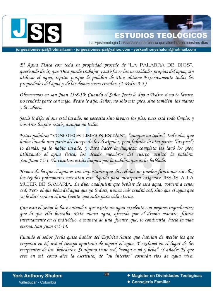 El bautismo en el Nombre de Jes s