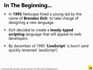 © 2014 Eyal Vardi. All rights reserved. Tel: 054-5-767-300, Email: evardi@gmail.com 
 