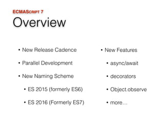 The New JavaScript: ES6 | PDF