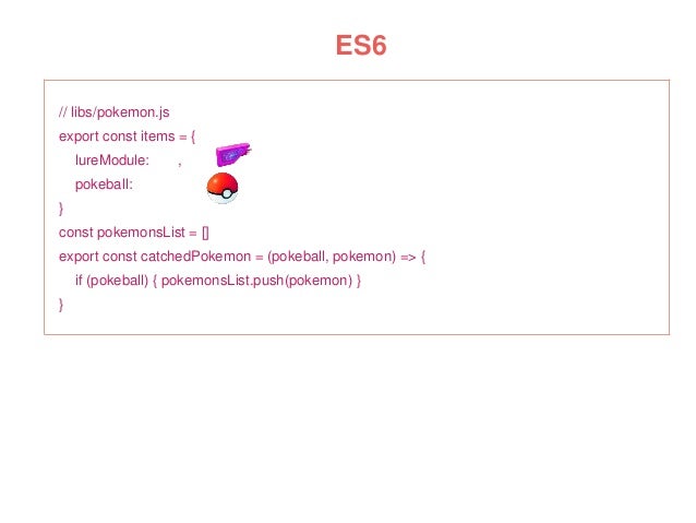 ecmascript 6 ecmascript 6