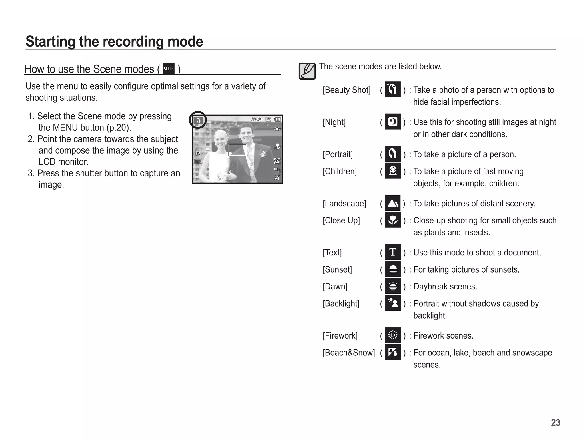 Samsung Camera ES65 User Manual