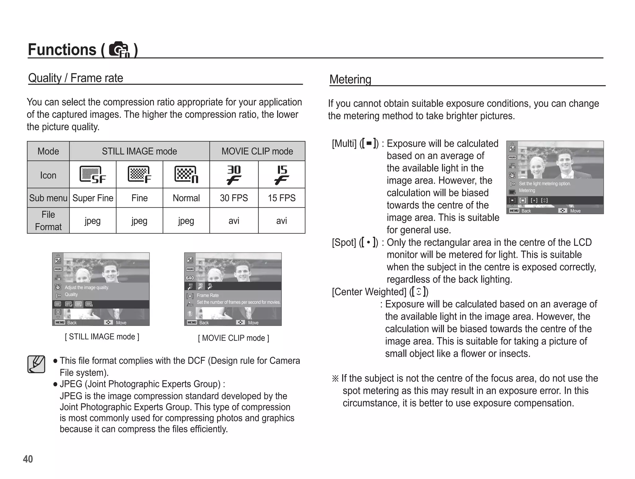 Samsung Camera ES65 User Manual