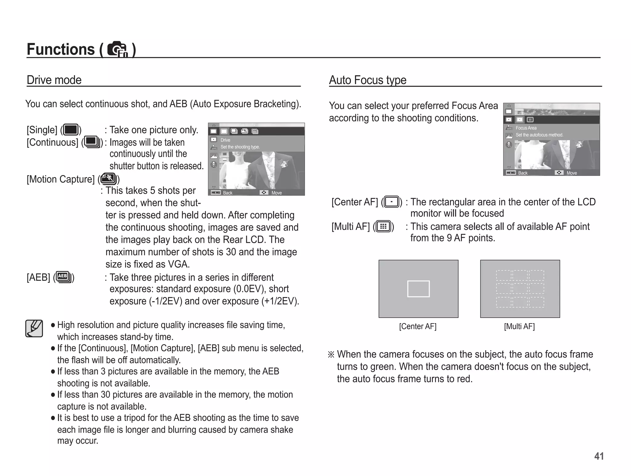 Samsung Camera ES65 User Manual