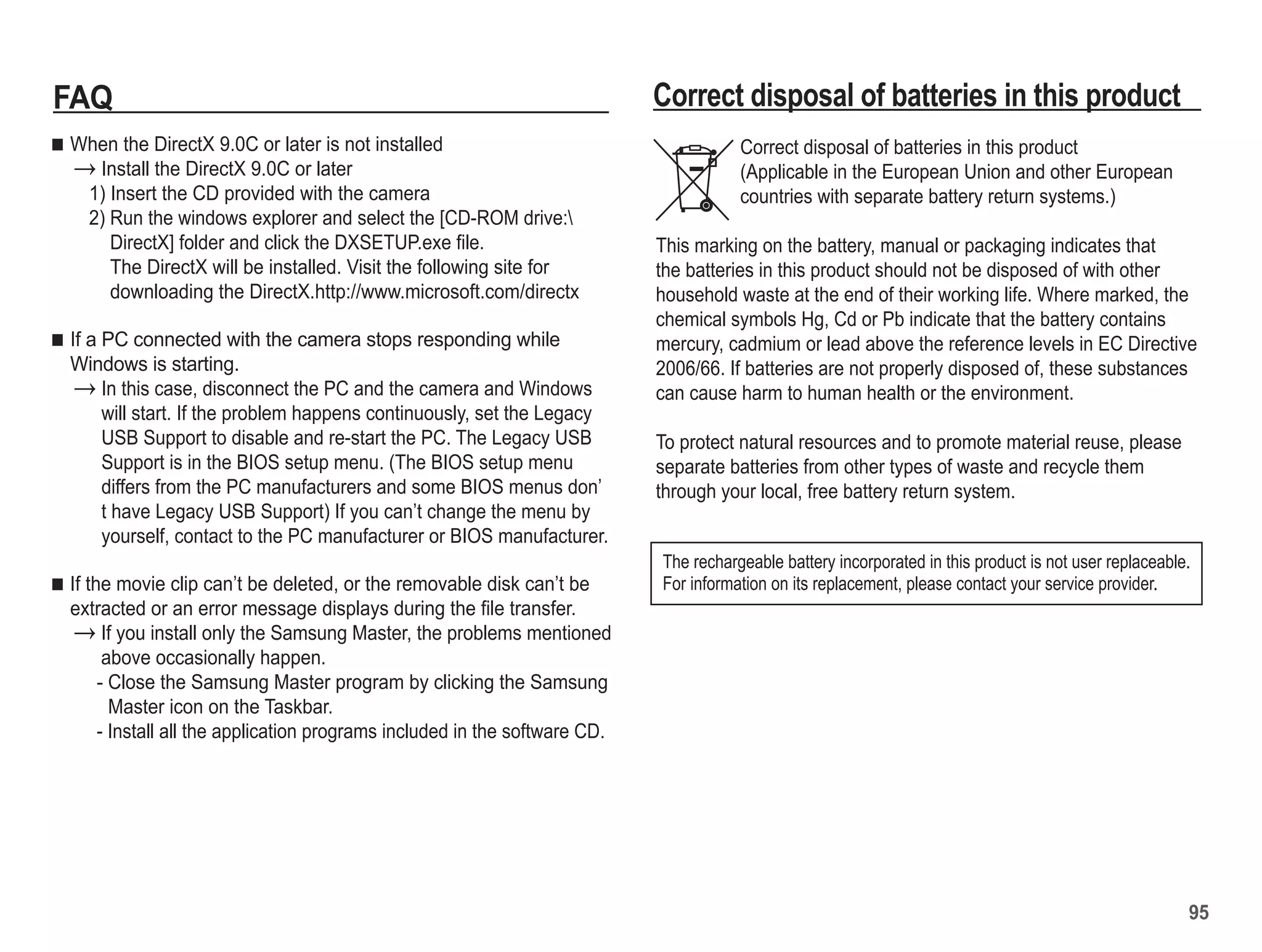 Samsung Camera ES65 User Manual
