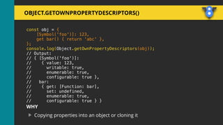 JavaScript Editions ES7, ES8 and ES9 vs V8 | PDF