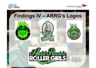 Findings IV – ARRG’s Logos
 