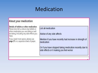 Medication 
 
