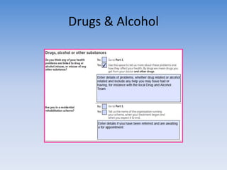 Drugs & Alcohol 
 