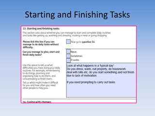 Starting and Finishing Tasks 
 