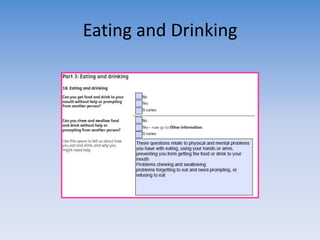 Eating and Drinking 
 