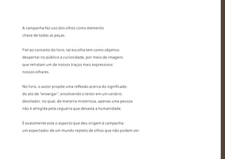 Relançamento - "Ensaio Sobre a Cegueira"