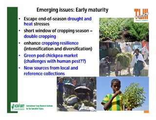 ESA crop improvement :  legumes