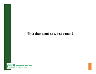 ESA crop improvement :  legumes