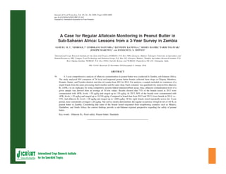 ESA crop improvement :  legumes