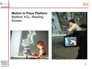 Motion in Place Platform Bedford, KCL, Reading, Sussex 