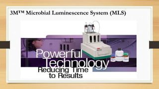 3M™ Microbial Luminescence System (MLS)
 