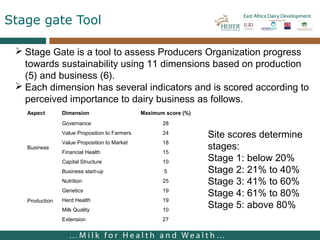 Lessons from facilitating dairy producers organizations development in East Africa