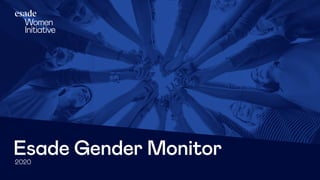 2020
Esade Gender Monitor
 