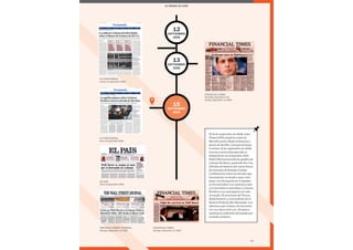 99Esade Informe económico y financiero
12
septiembre
2008
13
septiembre
2008
15
septiembre
2008
99
LA VANGUARDIA,
viernes 12 septiembre 2008
LA VANGUARDIA,
lunes 15 septiembre 2008
EL PAÍS,
lunes 15 septiembre 2008
THE WALL STREET JOURNAL,
Monday, September 15, 2008
FINANCIAL TIMES
Monday, September 15, 2008
FINANCIAL TIMES,
Saturday, September 13 &
Sunday, September 14, 2008
EL MUNDO DE AYER
El 15 de septiembre de 2008, John
Thain (CEO) aceptó la venta de
Merrill Lynch a Bank of America a
precio de derribo. A las pocas horas,
el mismo 15 de septiembre de 2008,
tras una carrera desesperada en
búsqueda de un comprador, Dick
Fuld (CEO) presentaba la quiebra de
Lehman Brothers, poniendo fin a los
158 años de historia del cuarto banco
de inversión de Estados Unidos.
Combinación tóxica de elevado apa-
lancamiento en deuda a muy corto
plazo, con disrupción de la liquidez
en los mercados. Los contratos repo
y en derivados conectaban a Lehman
Brothers con contrapartes en todo
el mundo. El secretario del Tesoro,
Hank Paulson, y el presidente de la
Reserva Federal, Ben Bernanke, con-
sideraron que el banco de inversión
era «too big to bail-out». El pánico
sustituyó la ambición del pasado por
el miedo al futuro.
 