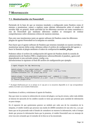 Pandora FMS: Plugin Enterprise de SQL | PDF