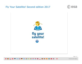 Slide 13
Fly Your Satellite! Second edition 2017
 