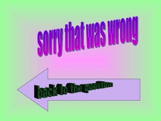 sorry that was wrong back to the question 