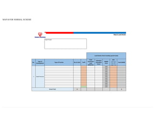 MAP B FOR NORMAL SCHEME
 