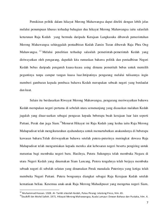 Hikayat Merong Mahawangsa