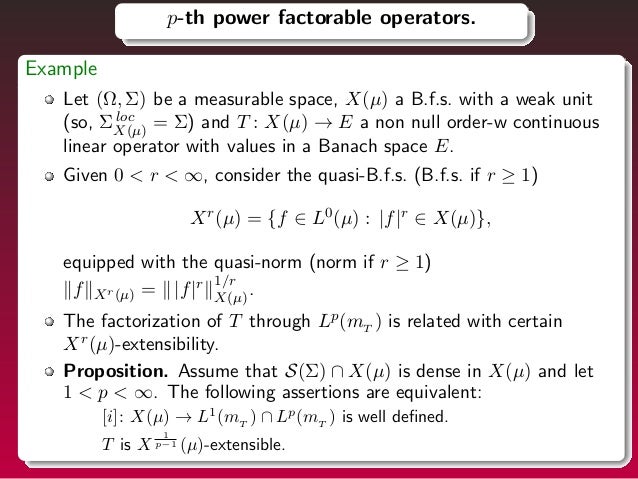 Factorization Of Operators And Vector Measures