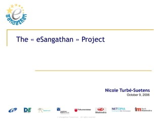 The « eSangathan » Project 