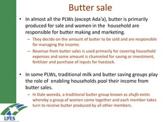Developing the butter value chain in Ethiopia 