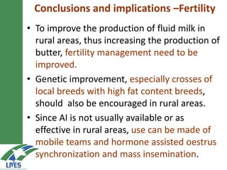 Developing the butter value chain in Ethiopia 