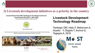 Status of livestock genomics research in Ethiopia and its implementation into the breed improvement programs