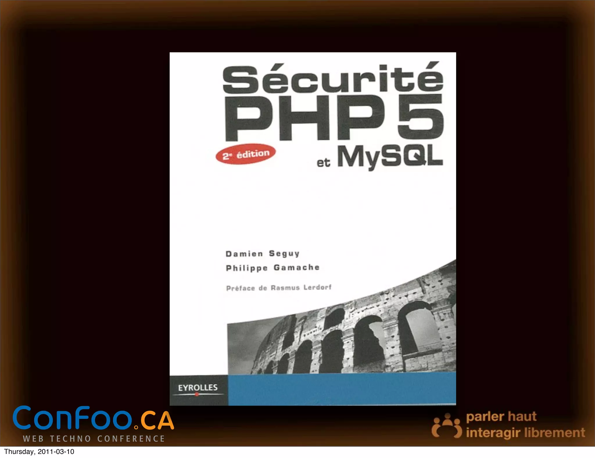 Thursday, 2011-03-10
 