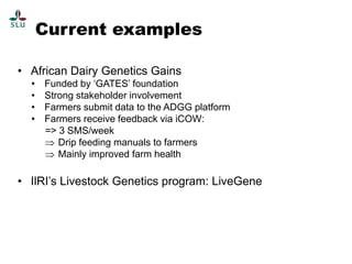 The science of genomics and livestock genetic improvement