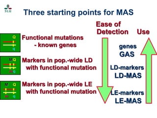 The science of genomics and livestock genetic improvement
