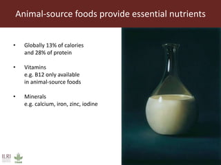 The roles of livestock in achieving the sustainable development goals