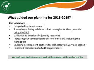Africa RISING East and Southern Africa project overview