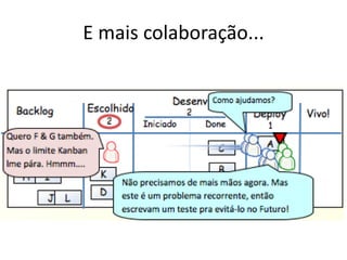 E mais colaboração...
 