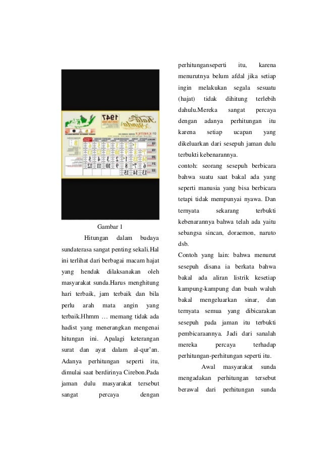 Perhitungan Jodoh Sunda Jejak Belajar