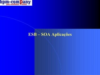 ESB – SOA Aplicações 