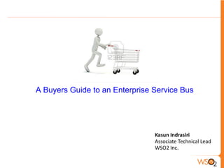 A Buyers Guide to an Enterprise Service Bus




                                Kasun Indrasiri
                                Associate Technical Lead
                                WSO2 Inc.
 